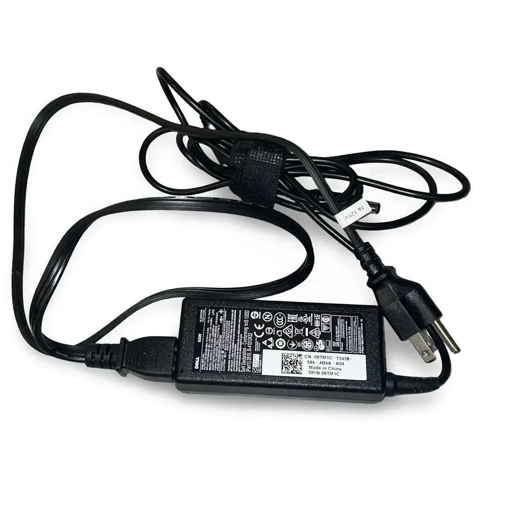 Dell 65W Laptop AC Power Adapter Charger 19.5V 3.34A 06TM1C LA65NS2-01 Cord